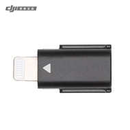 อุปกรณ์เสริมหูฟังไร้สายแบบ Original DJI MIC 1 Gen หัวเชื่อม Lightning สำหรับโทรศัพท์มือถือ Apple ของ