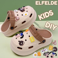 ELFELDE Girls Sandals Modern Children's Baim Sandals Kids Slip On Sandals Boys Sandals iy-45