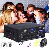 Woopker Audio Amplifier Bluetooth HiFi 2 Channel Output with Remote - AK45 Pro