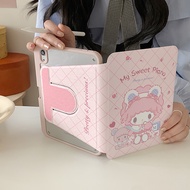 เคส iPad Gen9 Air7 Gen11 ที่ใส่ปากกา My Melody เคสiPadหมุน 360° Air6 Gen10 Gen9 Air5 10.9 Air6/7 13 