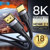 High Definition Hdmi Cable 2.1 Version 8k60hz Computer Projector Display Connector Oxygen Free Copper Core High Definition Cable