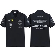 2023 2024 black Aston Martin Aramco Cognizant F1 shirt Fernando Alonso Team Driver T-Shirt polo ALON