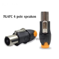 Speakon  4 pole speakon cable connector, chuck type strain relief