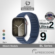 DUX BL Magnetic Woven Strap for iWatch Ultra 2 S10 S9 S8 S7 Series 9 8 7 6 5 SE 38 42 46 44 41 45 49