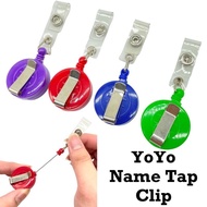 BEST & SAVE Retractable Reel Yoyo Badge Clip Lanyard ID Card Holder Yoyo Badge Holder Yoyo Clip Hold