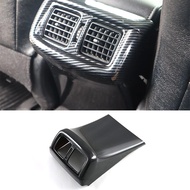 Dành cho Toyota Hilux Hilux REVO 2024 2025 Ốp khung cửa gió điều hòa phía sau bằng nhựa ABS vân carb