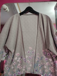 Outer Kekinian Viral Outer Cardigan Bunga Motif Bahan Rayon Tebal Jumbo