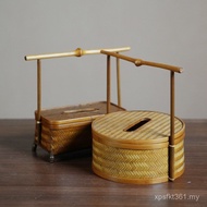 Purple Bamboo Tissue Box Use Tissue Box Bamboo Home Handmade Bamboo Handle Hotel Tissue Bamboo Woven