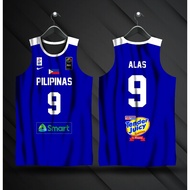 FIBA 2023 GILAS PILIPINAS U16 ALAS#9 JERSEY| EMPHIRE SPORTSWEAR JERSEY FREE CUSTOM