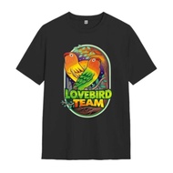 LOVEBIRD TEAM T-SHIRT - SINGLE FIGHTER - ILLUSTRATION Ai