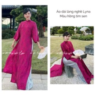Lotus Jade Palace Brocade Ao Dai - Luxurious, Noble, Flattering, Concealer Design _Lyna Store1993