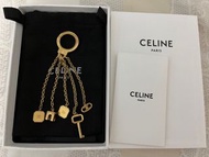 正品 Celine Triomphe bag charm 16 凱旋門 吊飾 包掛 袋掛 鑰匙扣 key chain charms