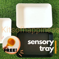 Sensory tray play tray/montessori tray sensory play