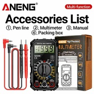 Aneng SZ308 Digital Multimeter 1999 Counts Square-Wave Ohm Meter AC-DC Voltage Current Resistance Te