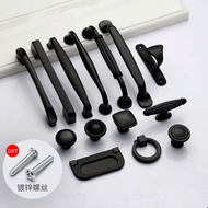 Black Handles for Furniture Cabinet Knobs and Handles Kitchen Handles Drawer Knobs Cabinet Pulls Cupboard Handles Knobs Ready Stock