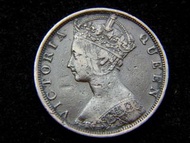 BRITISH HONG KONG - 1901年英屬香港一仙銅幣(英女皇維多利亞像, 最後一年)
