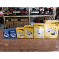 QUAFF@p%andG=YASEN Laminating Film 250microns ID size, |vS=3R,(JS|4R,=gz(5R|Tw((100PCS)