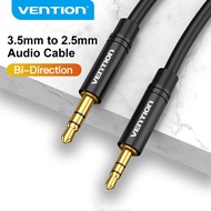 Vention Aux Cable 3.5mm to 2.5mm Audio cable 2.5mm to 3.5mm Aux Audio Cable For Car SmartPhone Speaker Moible Phone 2.5mm Jack Male to 3.5mm Male