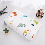 [Ready Stock] Cartoon Printed Cotton Pillow Case Kids Comfortable Pillow Cover Children Latex Pillow