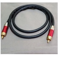 RCA to RCA plug 1meter audio cable