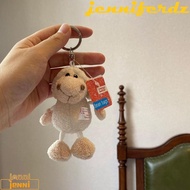 JENNIFERDZ Alpaca Plush Keychain Kids Gift Handmade Animal Keyring Bag Decoration Schoolbag Decorati