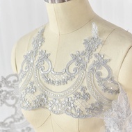 Border lace / French lace / Eyelash Border Lace 24cm Ready Stock