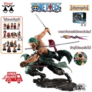 【พร้อมส่ง one piece figure โมเดลอนิเมะ โซโล ลูฟี่ Hawkeye โมเดลวันพีชตัวการ์ตูน รูปปั้น/ของสะสม ของขวัญวันเกิด