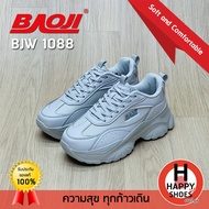 [🥇บาโอจิแท้100%🔢ไซส์37-41🆓ฟรี...ถุงเท้า 1 คู่] BAOJI รุ่น BJW1088 รองเท้าผ้าใบหญิง รองเท้ากีฬาหญิง ร