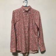 FIND 滿版印花襯衫 紅