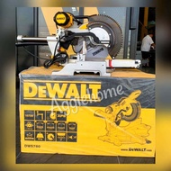 DEWALT เครื่องเลื่อยตัดองศา สไลด์ 12 นิ้ว DWS780 กำลัง 1675วัตต์ / 220V./ องศาซ้าย-ขวาได้ มีไฟ LED เ