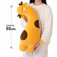 55cm Soft, Smooth, Giraffe, Alpaca, Dino Character Slanted Bolster Doll Plushie