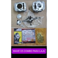 WAVE125 JETROD 4MM WAVE125 S X R COMBO SET RACING HEAD BLOCK CRANKSHAFT