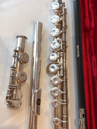 ขลุ่ย Yamaha จากญี่ปุ่น YFL311เงินบริสุทธิ์ขลุ่ยแกะสลักเงินแท้