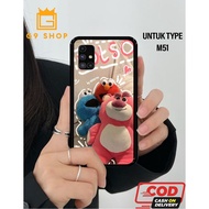 [gnine_case]case samsung m51-case Glossy-Protective )case( loto)softcase hp-case hp-casing hp-siliko