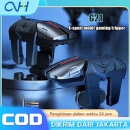 CODE O4D G21 Trigger Pubg FF Fps L1 R1 Gaming Six Finger Trigger Gaming