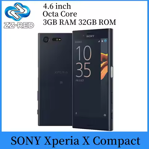 Sony Xperia X Compact F5321 JP Version(SO-02J) Mobile NFC 4G LTE 4.6" 3GB RAM 32GB ROM Original Hexa