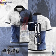 Jersey Retro Collar Short Sleeve / Jersey Fully Printing Sublimation【Free Custom Name &amp; Number】3