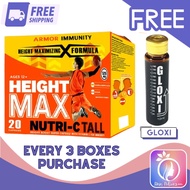 BUY 3 BOXES GET FREE 1 VIAL GLOXI HeightMaxx Nutri-C Tall 20capsules