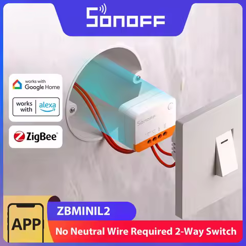 SONOFF ZBMINIL2 Extreme ZigBee Switch No Neutral Wire Required Smart Home Two-Way Control eWeLink Al