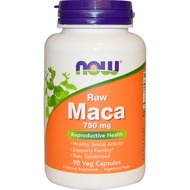 ✅✅READY STOCK✅ NOW Foods, Maca, Raw, 750 mg, 90 Veg Capsules