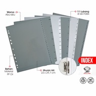 EAGLE A4 Binder Divider Bookmark Various Index TABS Plastic Divider/ Odner Divider Index/ File Divid