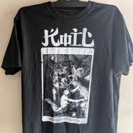Kaos official merchandise KOIL Mendekati Surga - used condition Size XL