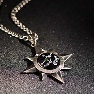 十二星座 項鍊 情侶對鍊 男款 中性項鍊 個性飾品 長項鍊 不鏽鋼