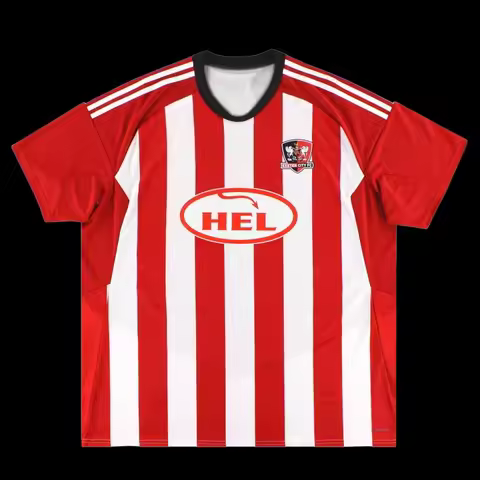 25-26 Spain Hot Sale Gijón Fan Edition Football Event Jersey Men's Boys T-shirt 3D Quick Drying Trai