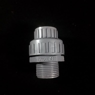 Watermur Outer Thread uPVC Trillion Fitting TS 1x3/4 Inch