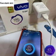 CHARGER VIVO Y30 Y30i Y50 Y51 Y51A ORIGINAL 100% TYPE C FAST CHARGING ORI / CHARGER VIVO V19 V19 PRO