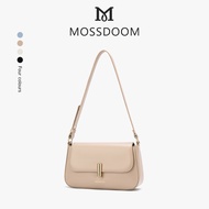 MOSSDOOM Balerie Bag Classic Style Armpit Bag Flip-top Rotating Button Women's Bag Shoulder Bag