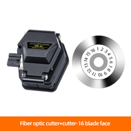 มีดไฟเบอร์ความแม่นยำสูงตัด S-6C ใยแก้วนำแสง ZoeRax พร้อมใบมีดพื้นผิว16ใบสำหรับเครื่องมือสายไฟออปติคไ
