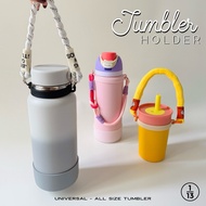 GANTUNGAN Tumbler Holder Strap Lanyard Drinking Bottle Hanger Tumbler Bottle Holder Hook Tumbler Acc