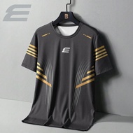 2026 MALAYSIA ELGINI Men's Sports Jersey Short-sleeved Tops Sweat-absorbent And Breathable Fabrics S